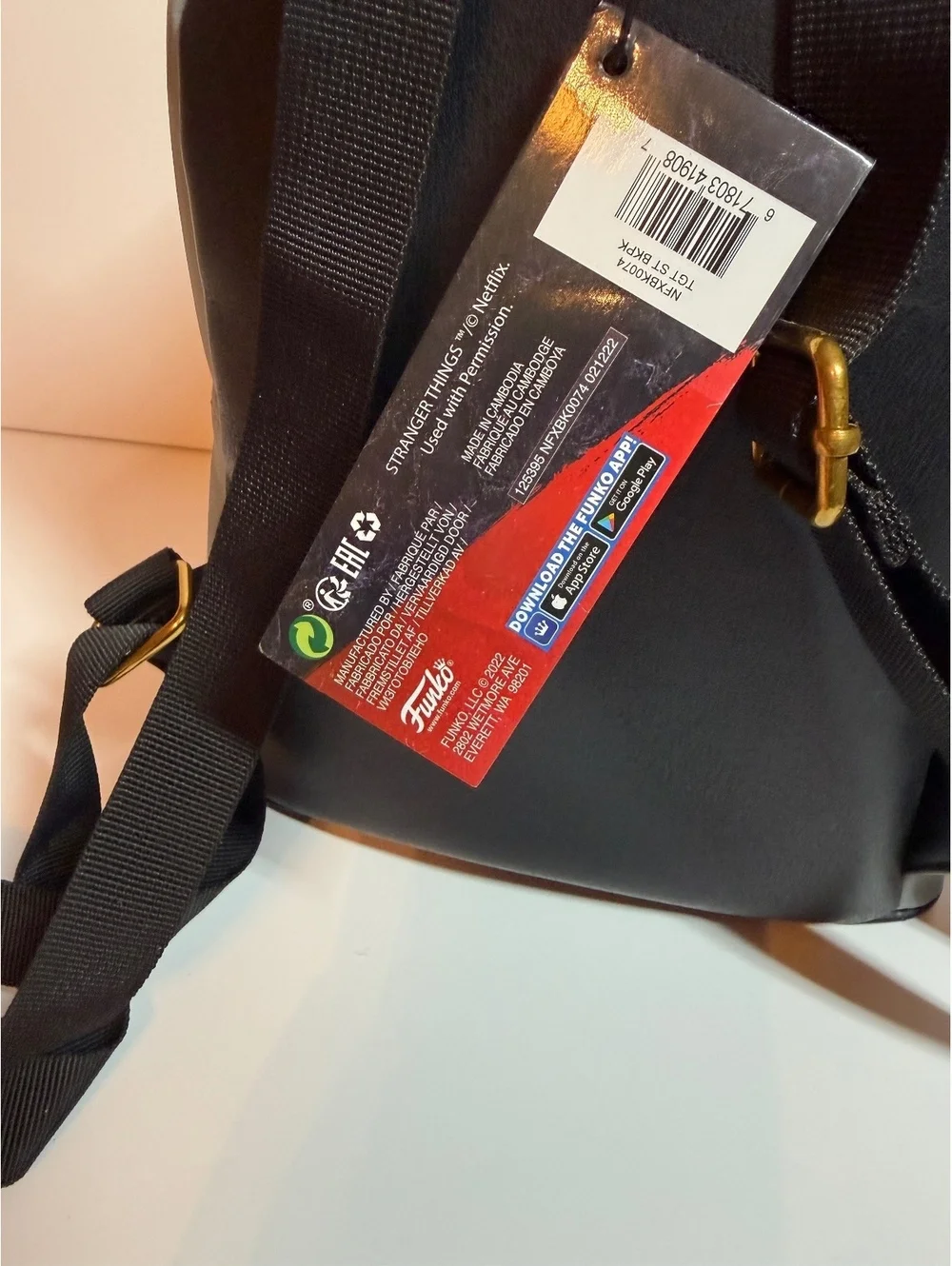 Funko Pop! Stranger Things Mini Backpack Target Exclusive NEW
